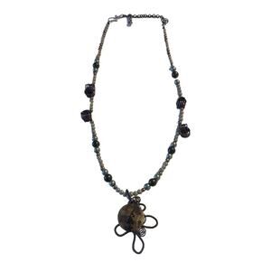 Artesian Jewelry Boho Handcrafted Necklace Hippie Statement Witchy Whimsygoth